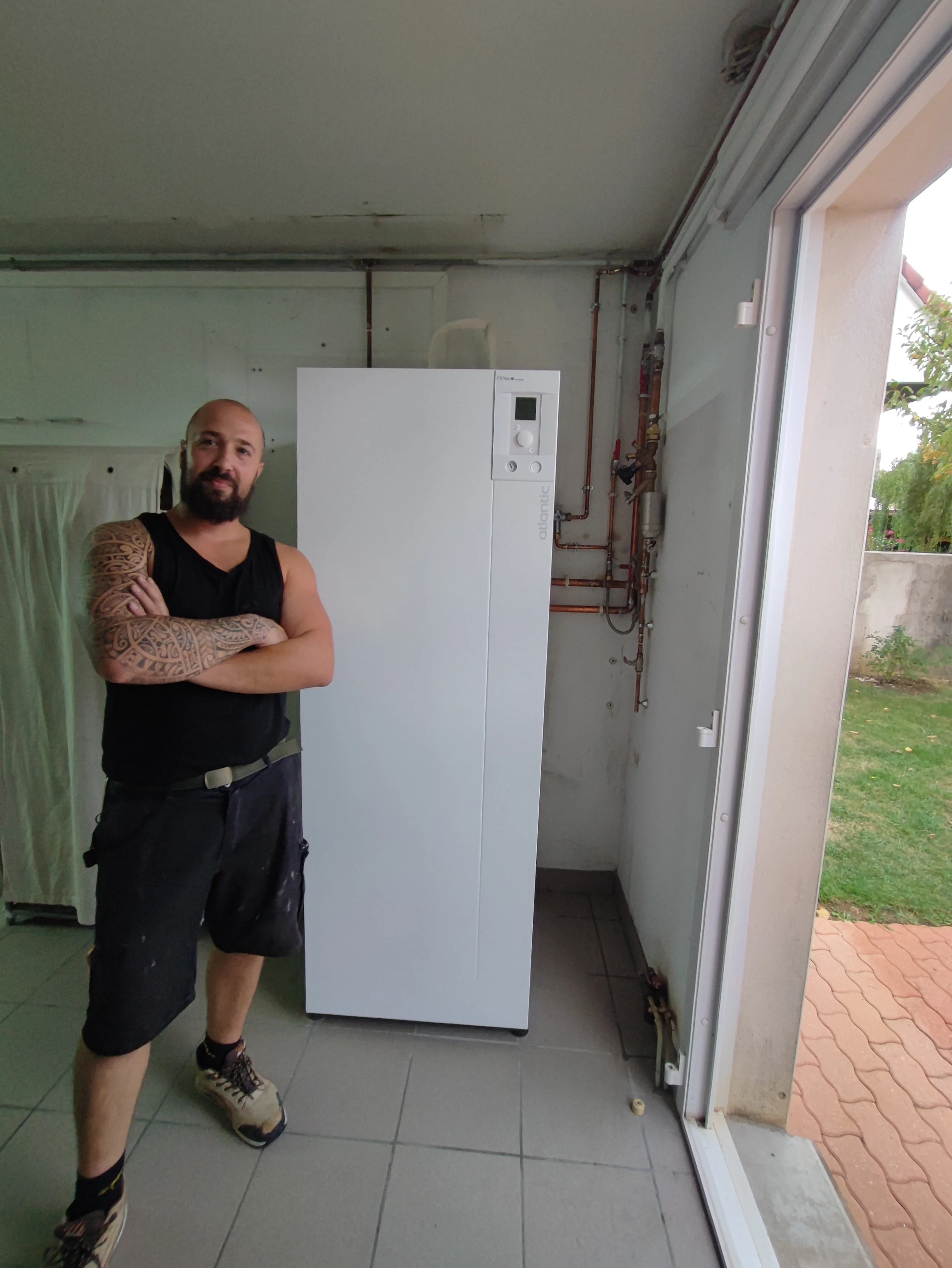 Image Installation pompe à chaleur