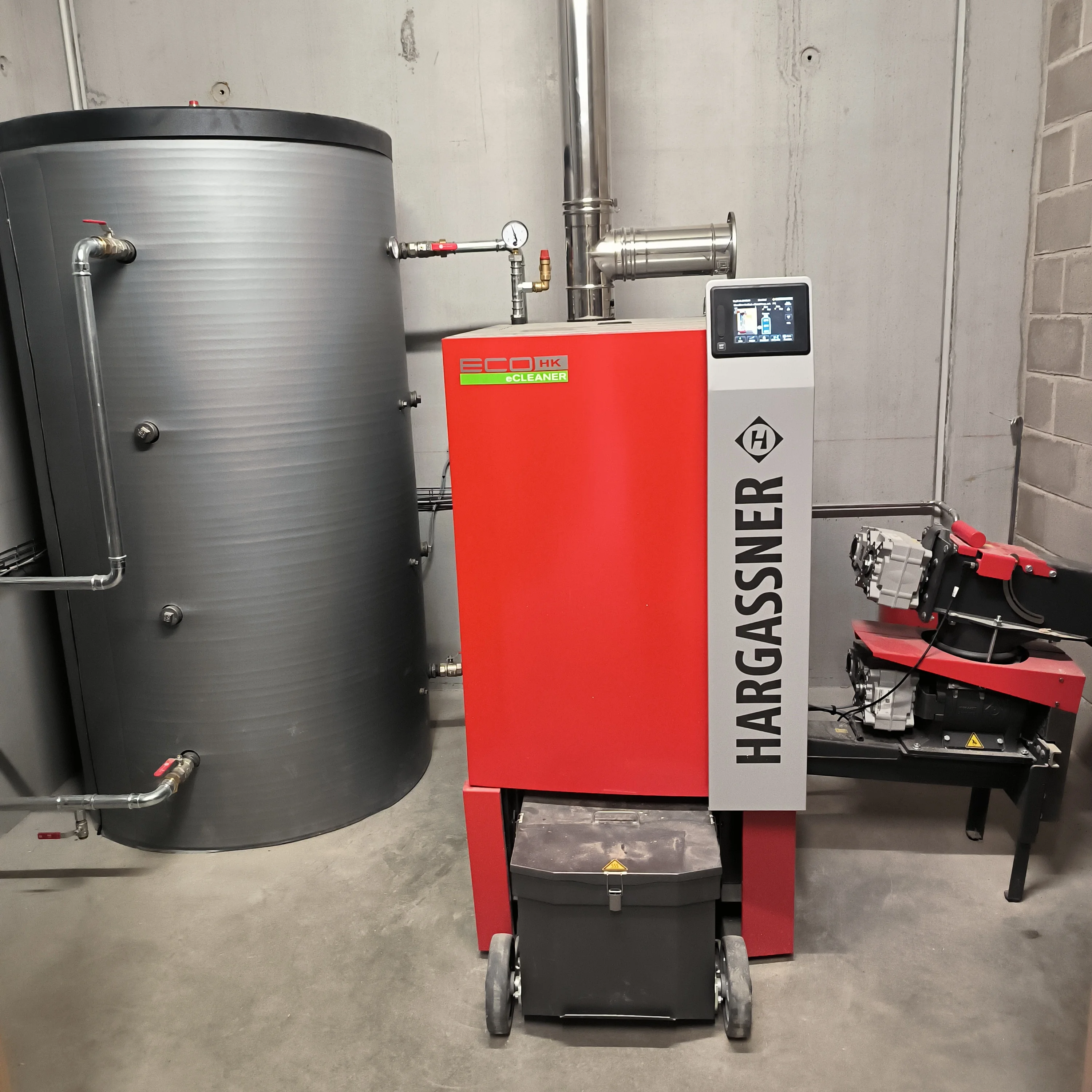 Pompe a chaleur fonctionnant au bois